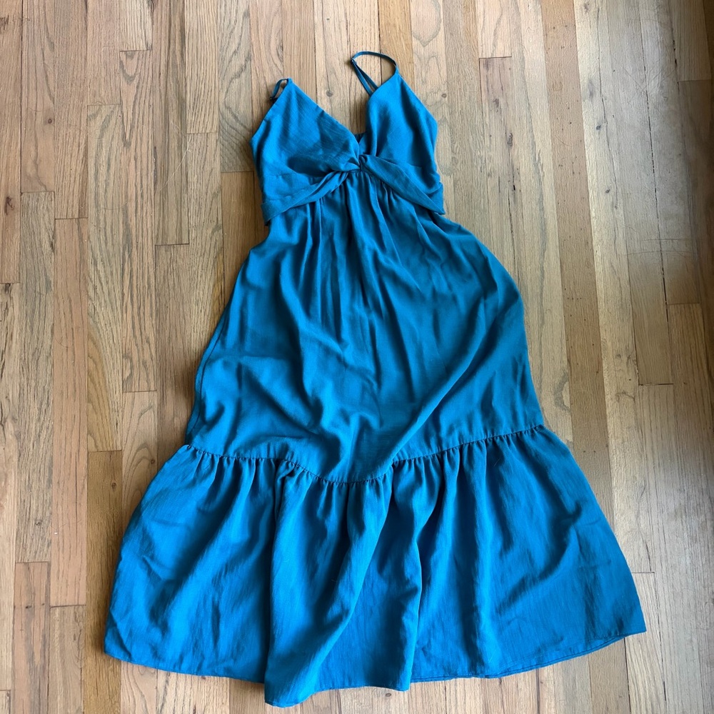 Women’s Banana Republic Teal Blue Sundress - Size 4